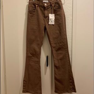 Girls Zara boot cut jeans